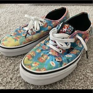 Authentic RARE HTF Super Mario Bros Vans